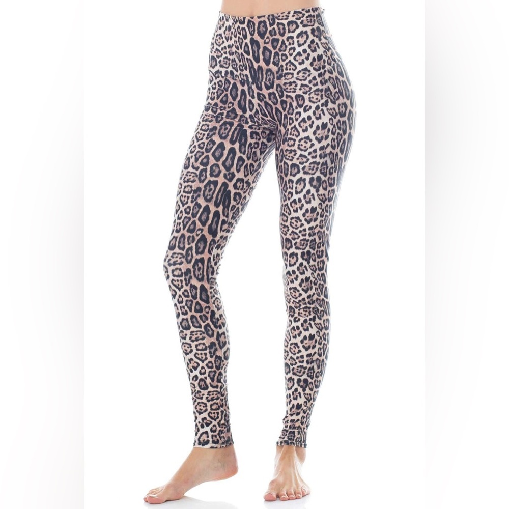 Onzie high-waisted leopard print leggings